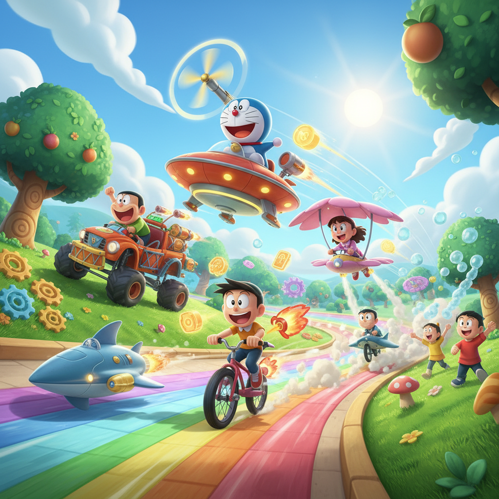 Doraemon Gadget Racers - 3D Racing by Jabali AI