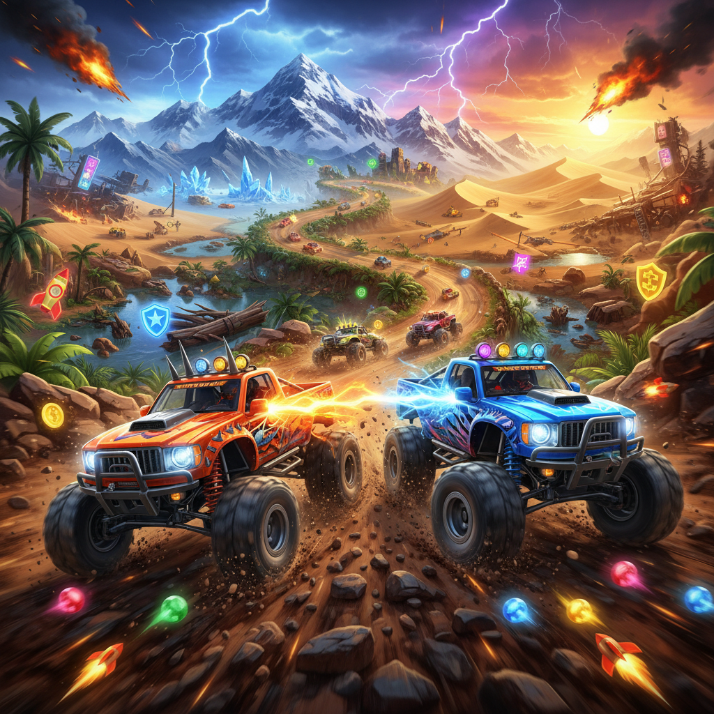 Rage Rally: 4x4 Combat - 3D Racing by Jabali AI
