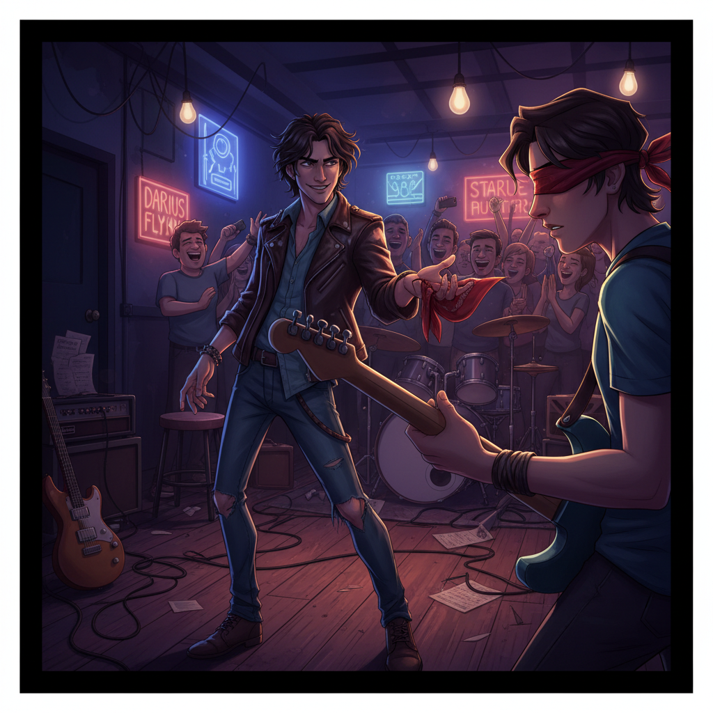 Riffs and Rivalries - Branching Interactive Story by Jabali AI