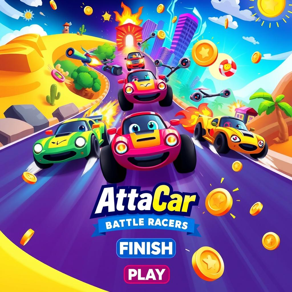 AttaCar: Battle Racers - Maze Shooter Arcade by Jabali AI