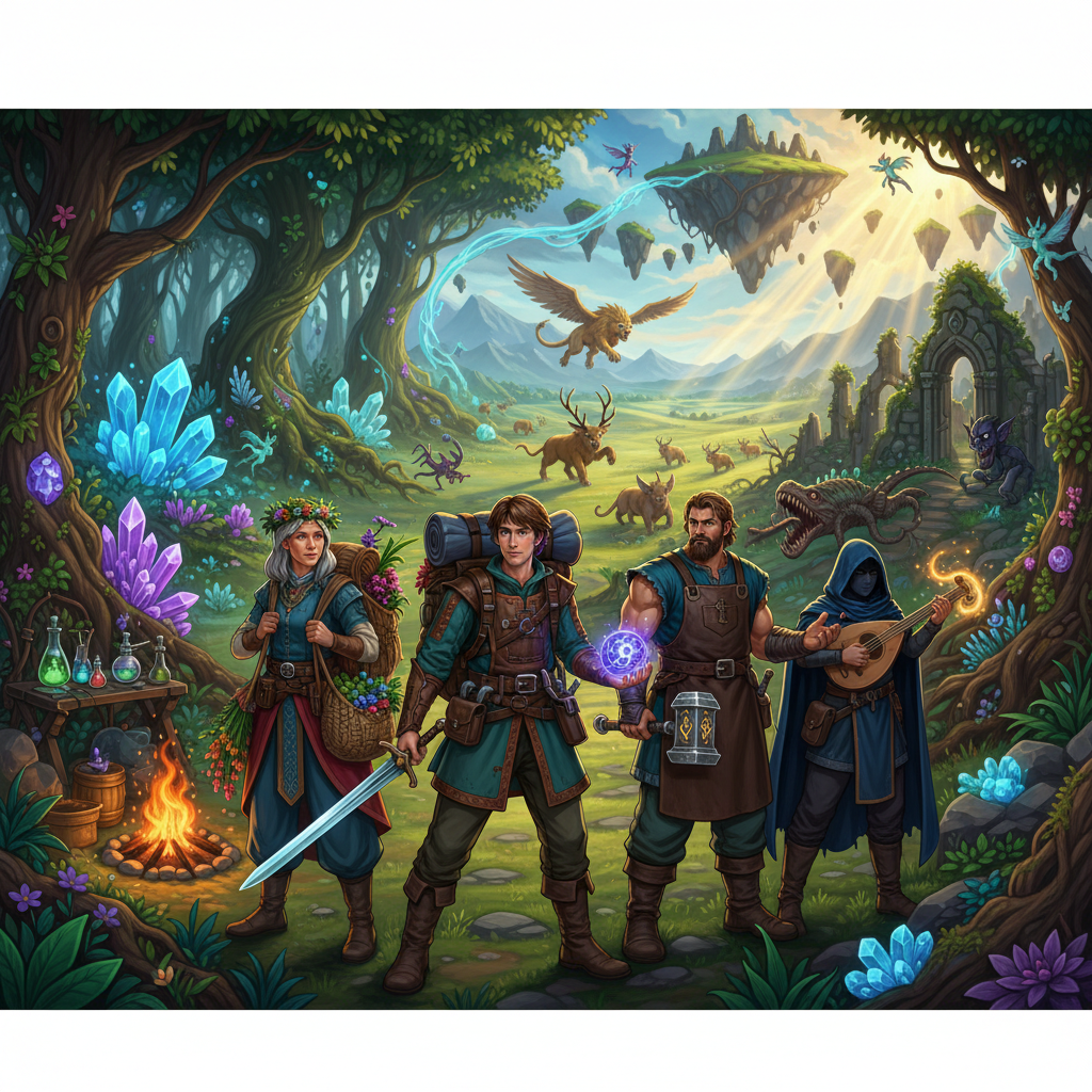 Legends Unbound - Adventure RPG by Jabali AI