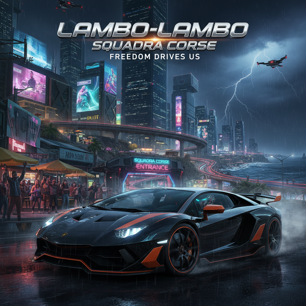 Lambo-Lambo Squadra Corse - 3D Open World by Jabali AI