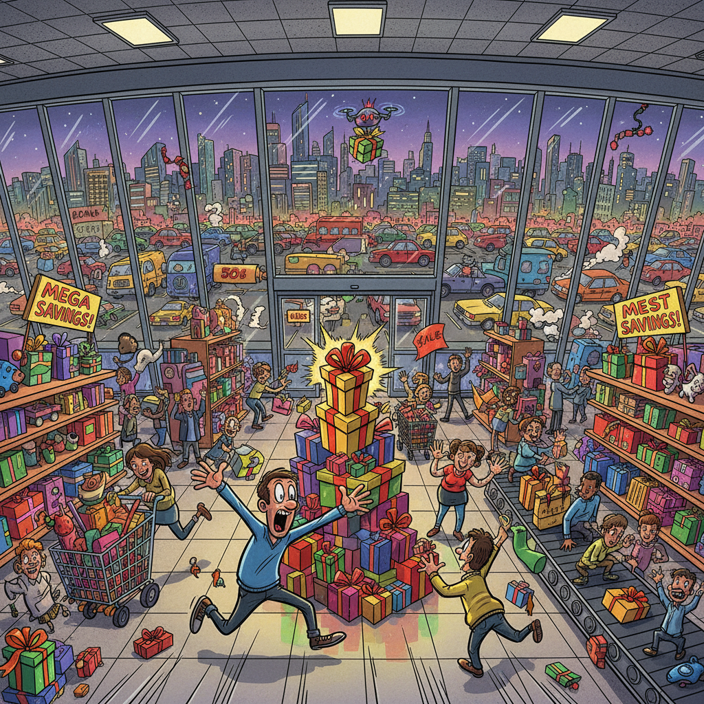 Mall Mayhem Rush - Jabali AI Poster