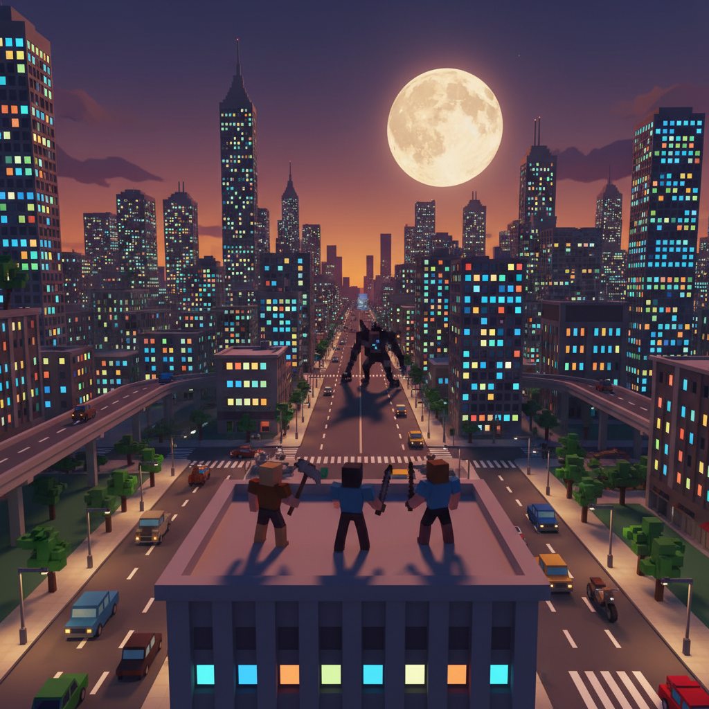 Blockworld Origins - 3D Open World by Jabali AI