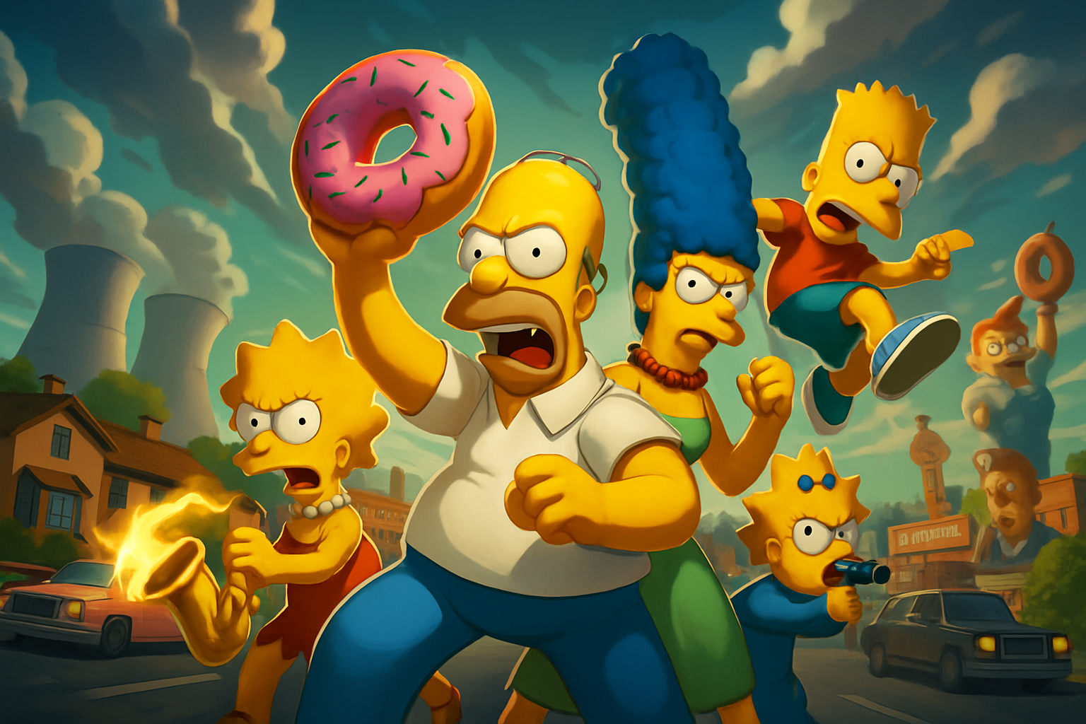 Simpsons: Springfield Unleashed - 3D Open World by Jabali AI
