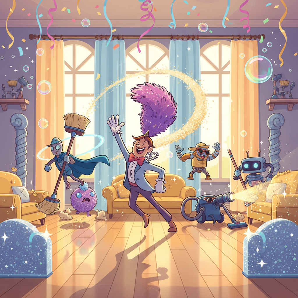 Dust Busters: Party Panic - Trivia Game by Jabali AI