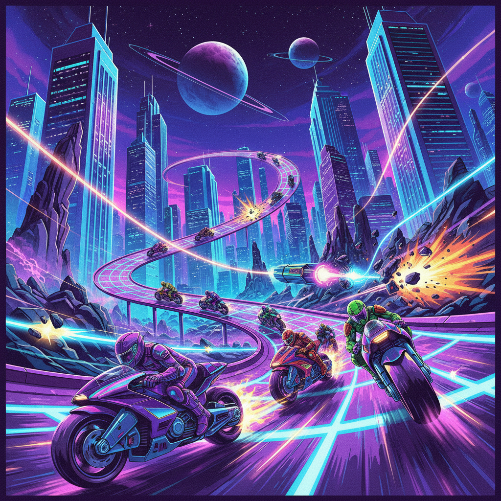 Nebula Drift Racer - 3D Racing by Jabali AI
