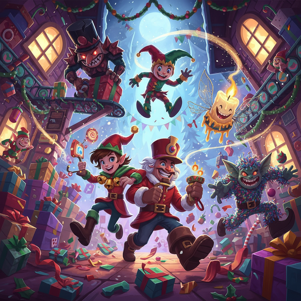 Tinsel Gremlin Gambit - Monster Chase by Jabali AI