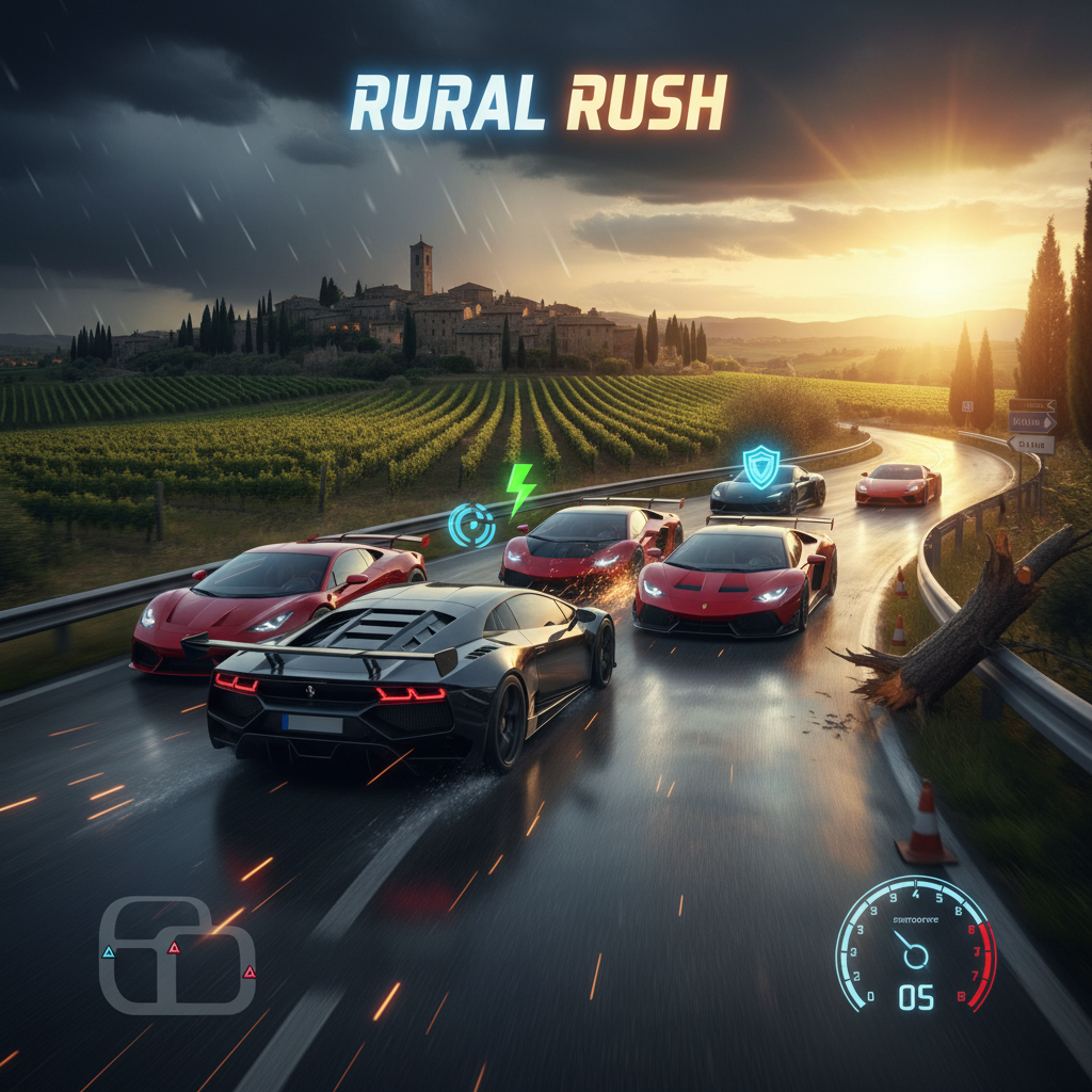 Village Road Rivals - 3D Racing by Jabali AI