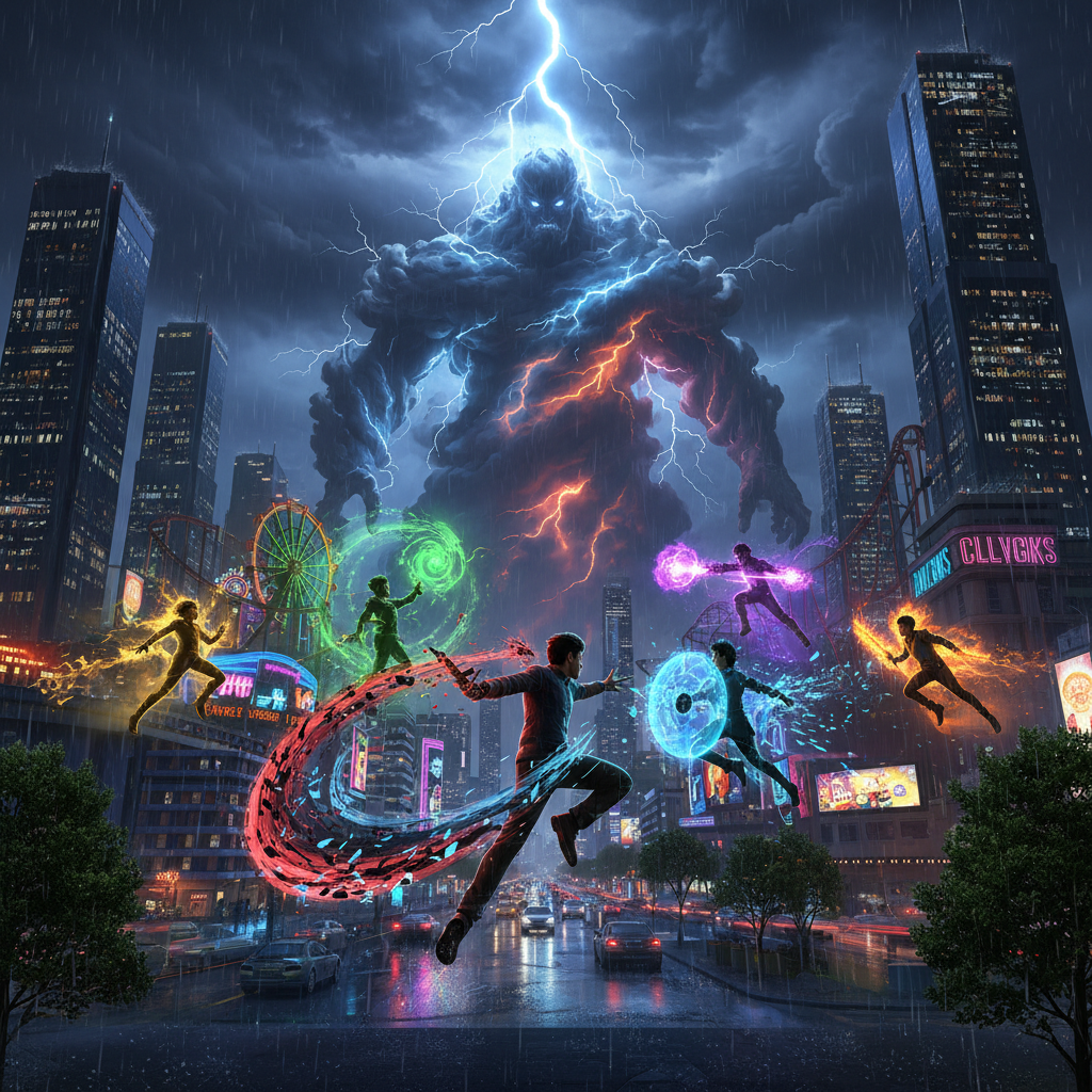 Powerbound City - Jabali AI Poster