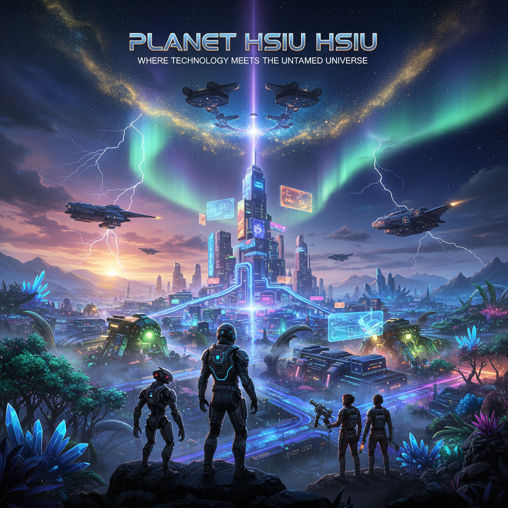 Planet Hsiu Hsiu - 3D Open World by Jabali AI