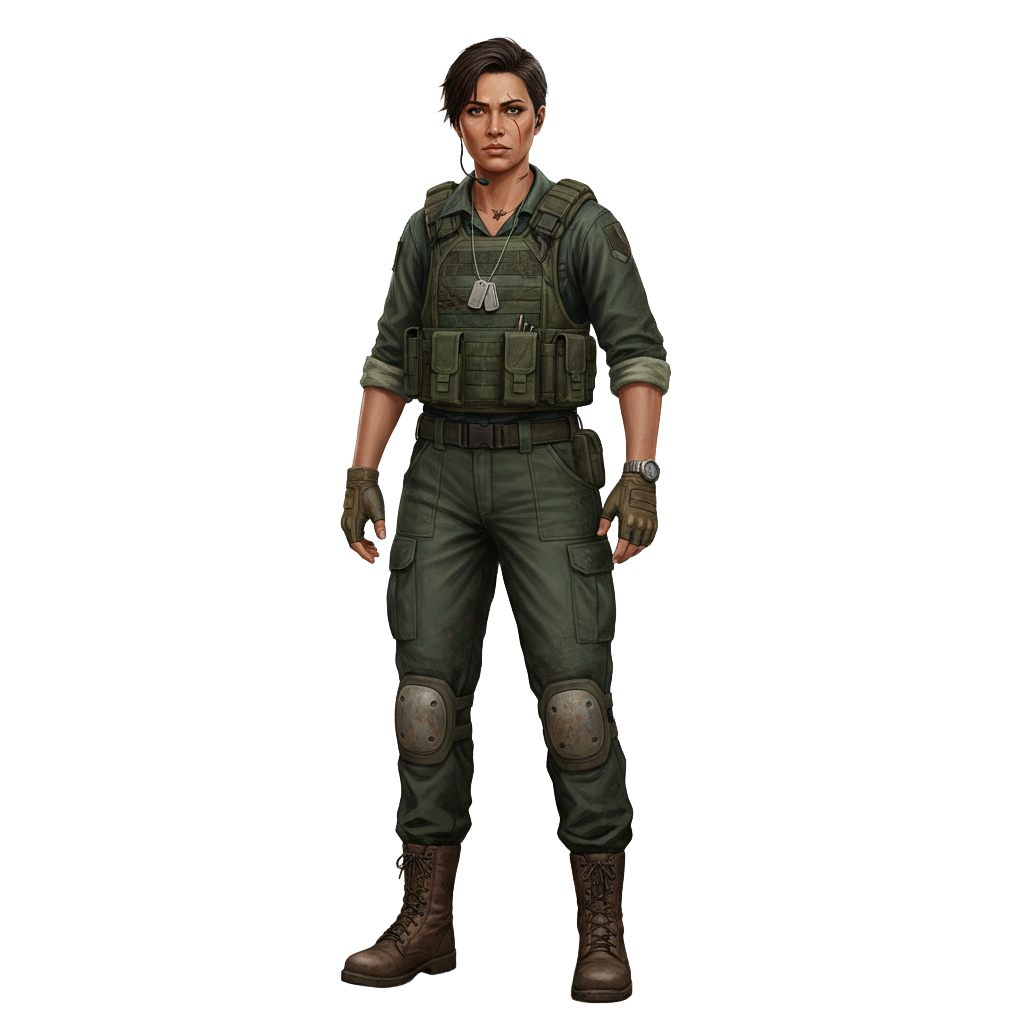 Captain Elena Marquez - Jabali AI Poster