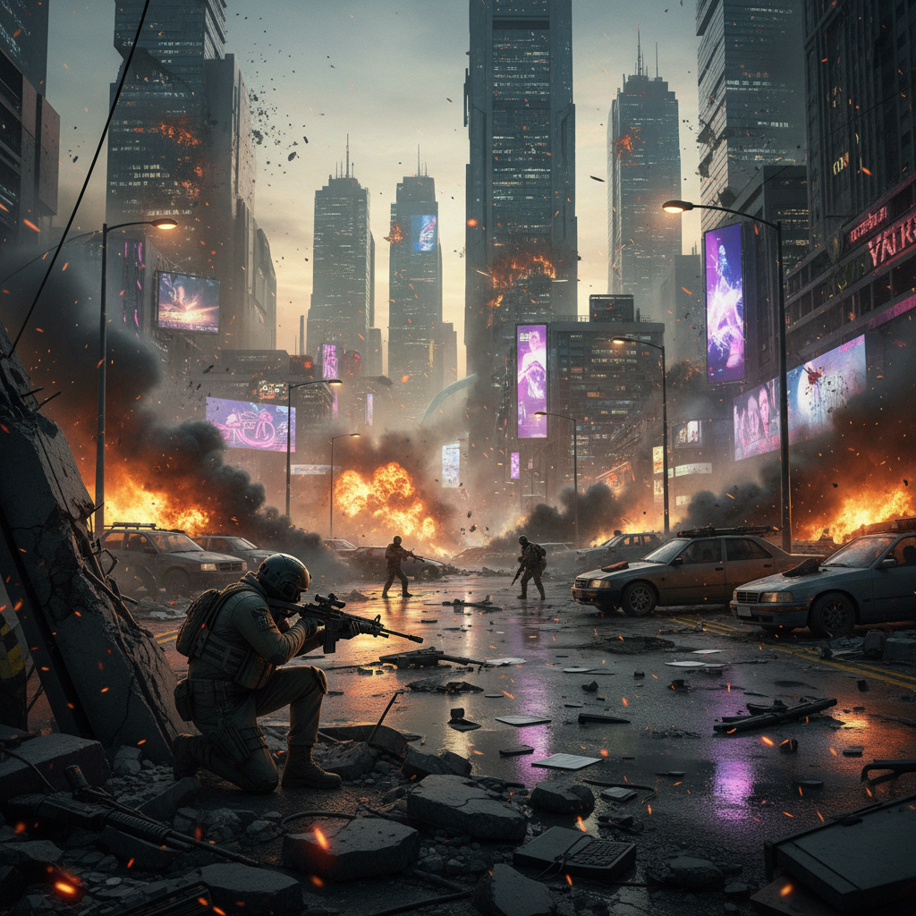 City Under Pressure - Jabali AI Poster