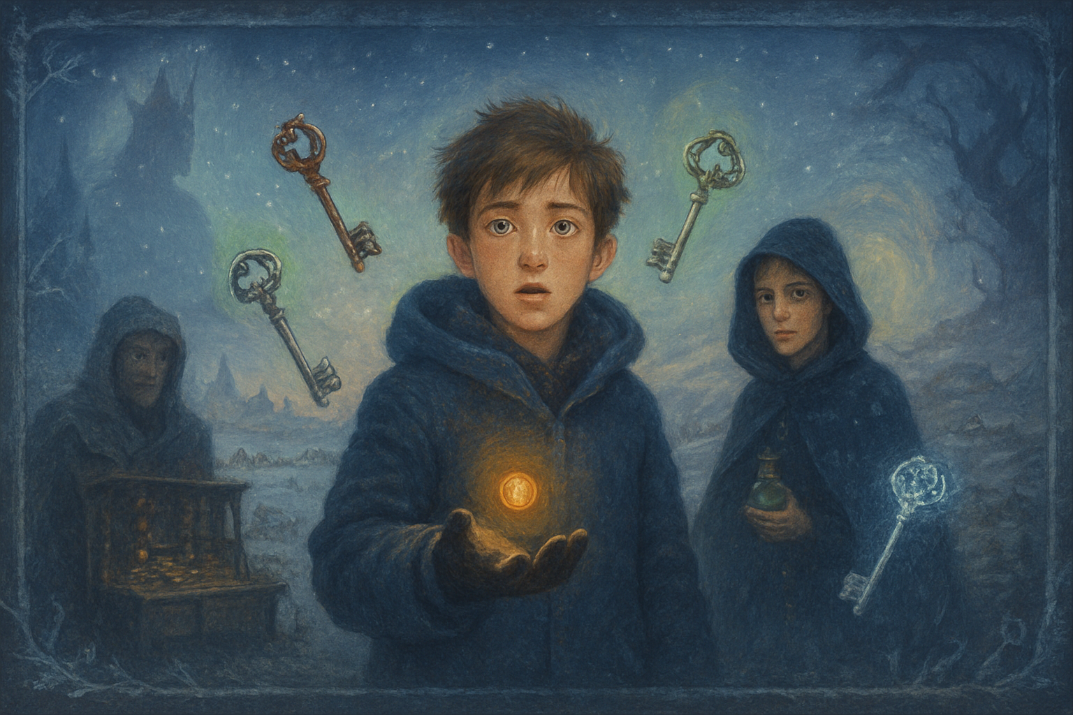 The Winter Keys - Branching Interactive Story by Jabali AI