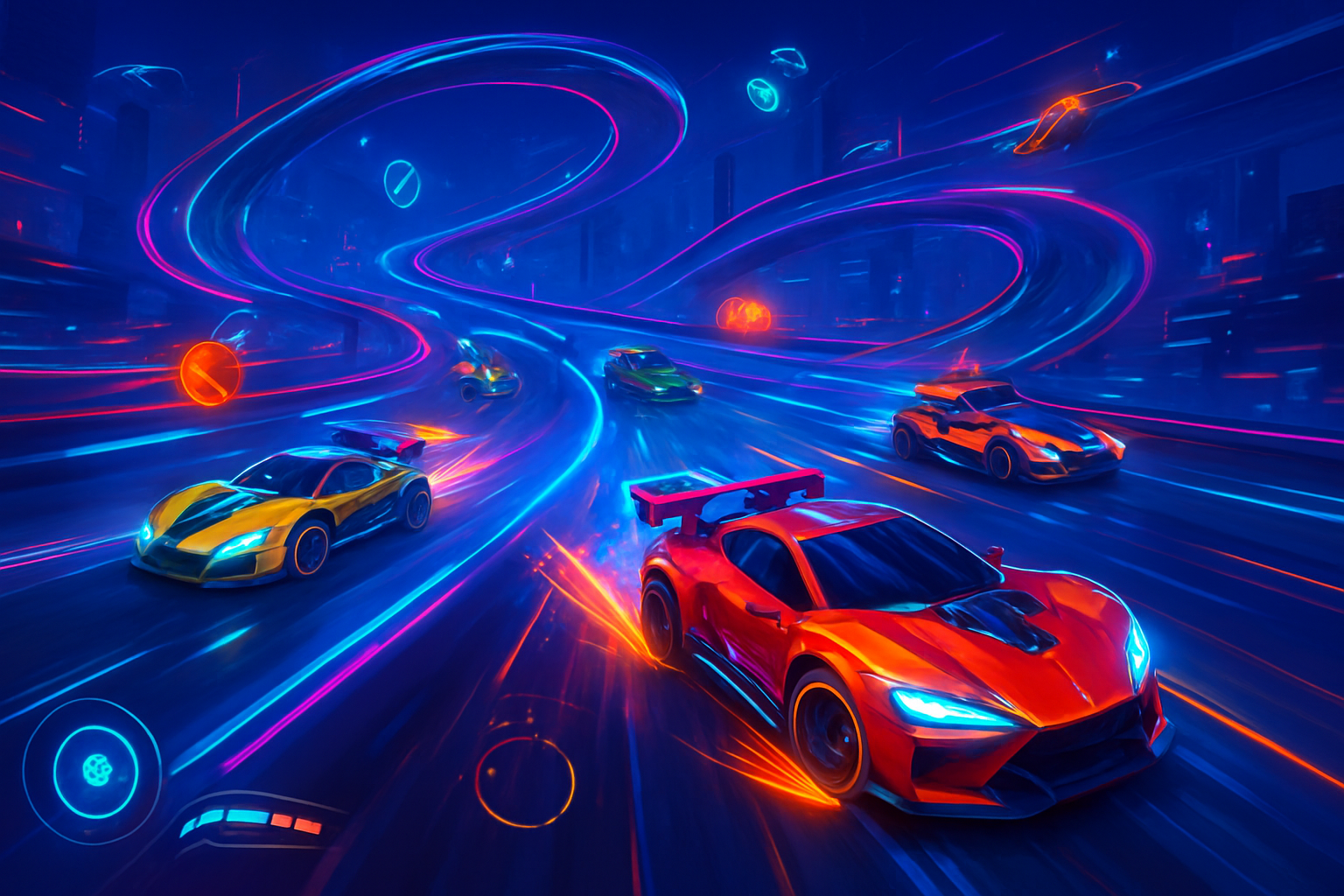 Turbo Circuit: Battle Racers - 3D Racing by Jabali AI
