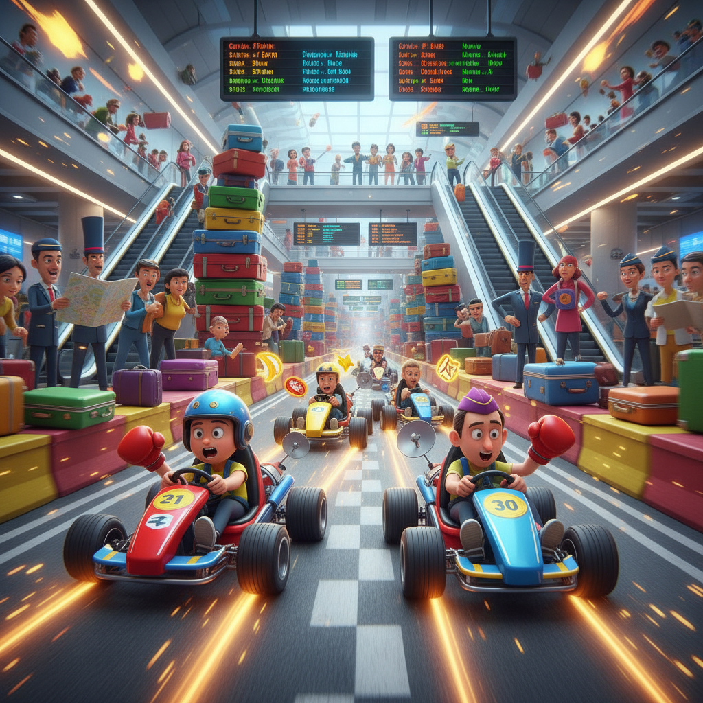 Runway Rumble Racers - 3D Racing by Jabali AI
