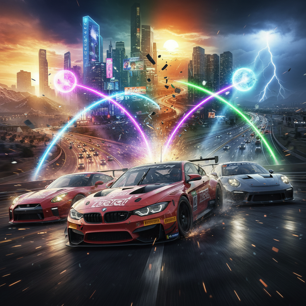 Velocity Rivals: Combat Circuit - 3D Racing by Jabali AI