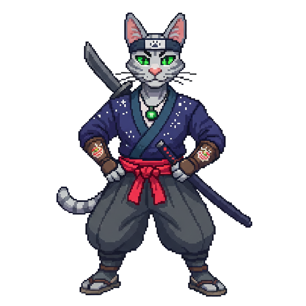 Neko-Sensei - Jabali AI Poster