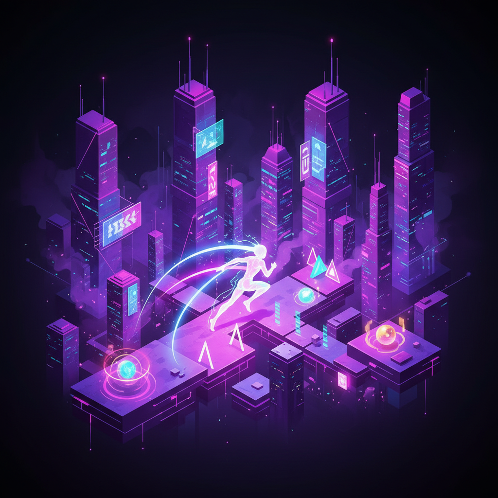 Pulse Runner - Rhythm Platformer by Jabali AI