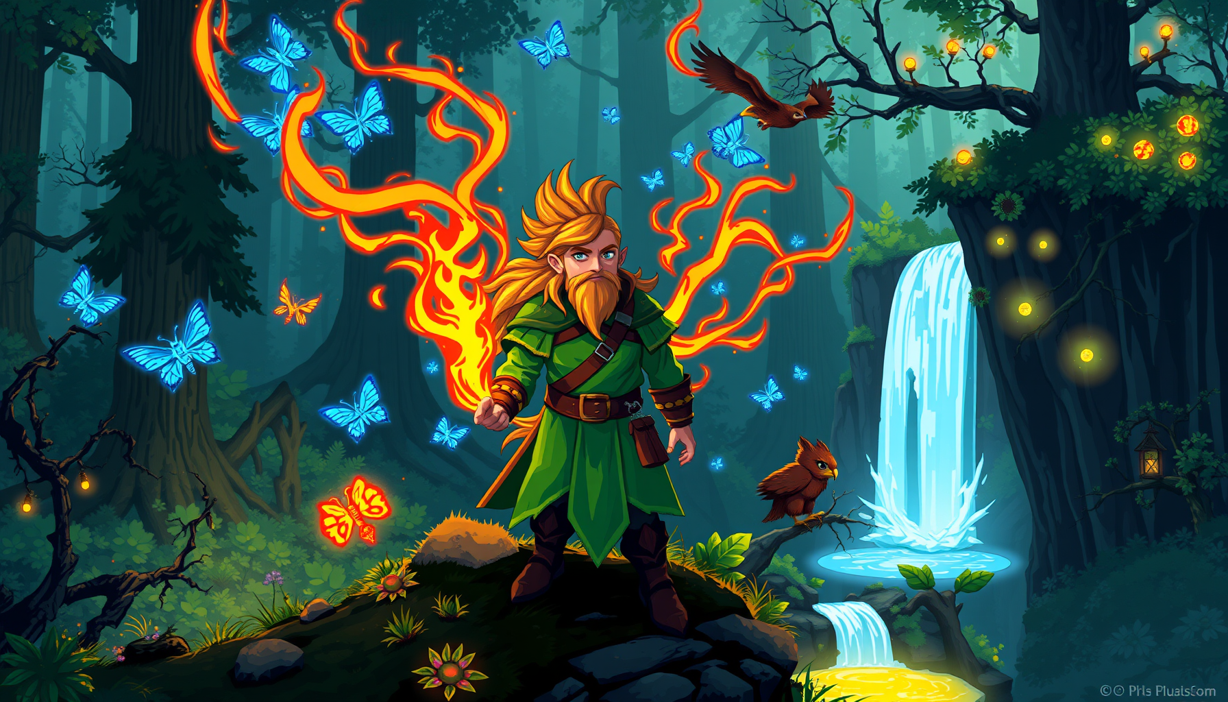 Nature's Bond: Creature Quest - Dungeon Crawler RPG by Jabali AI