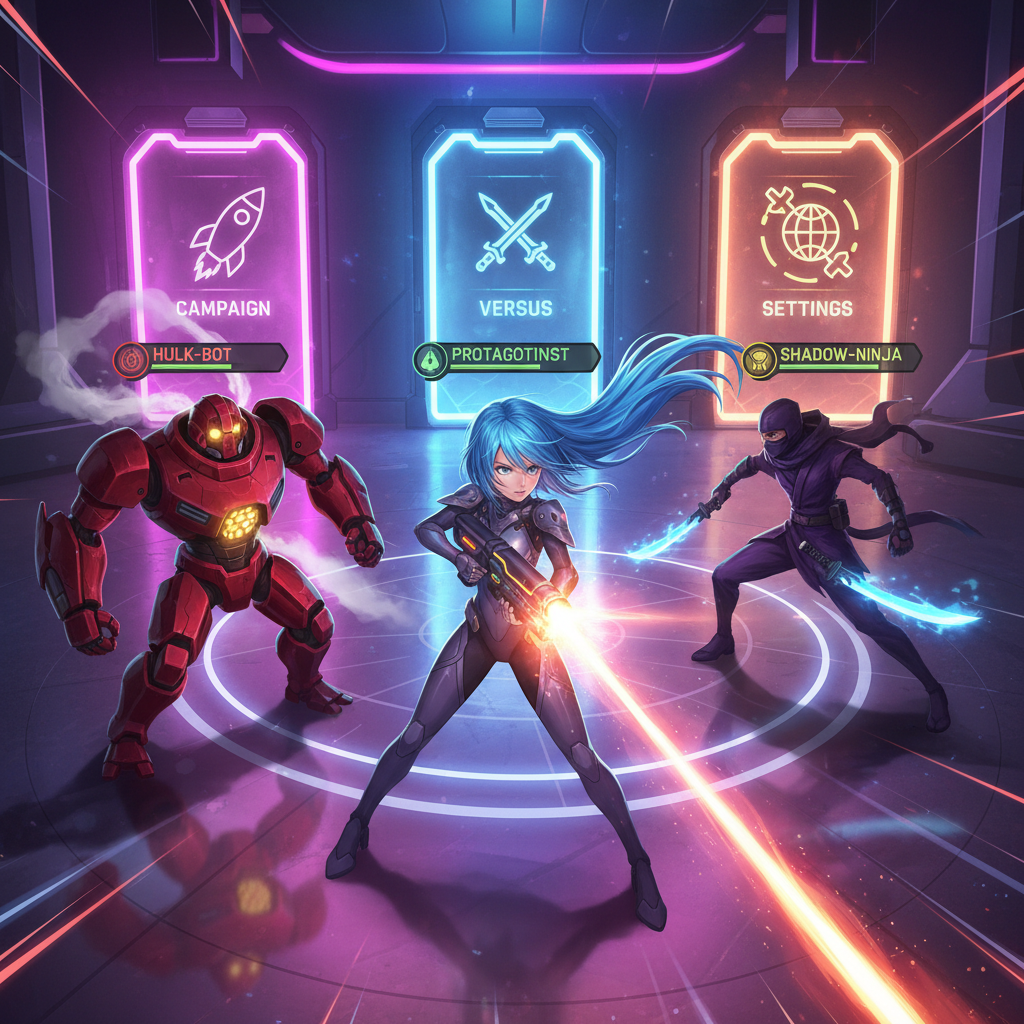 Anime Blitz Shooter - Directional Shooter by Jabali AI