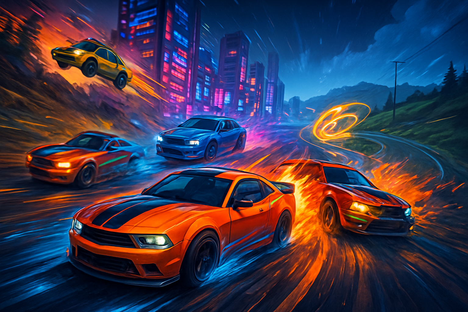 Velocity Rivals: Open World Carnage - 3D Racing by Jabali AI