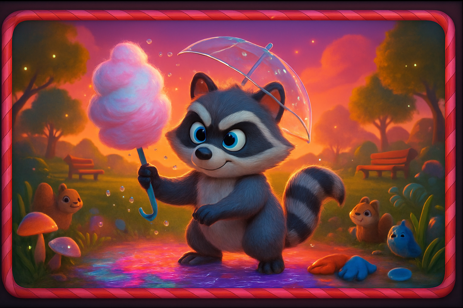 Remy the Raccoon - 3D Character Simulation by Jabali AI