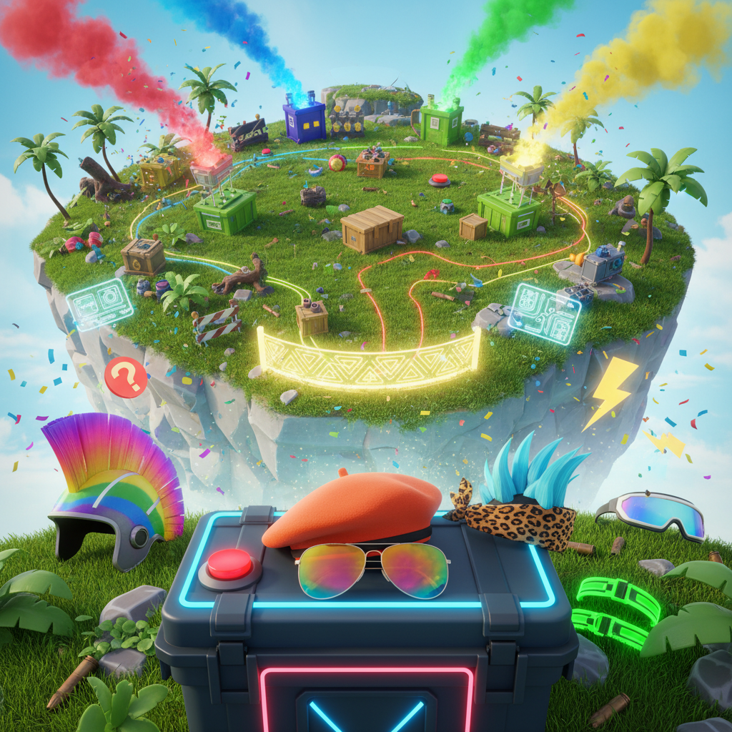 Island Survival Showdown - Jabali AI Poster