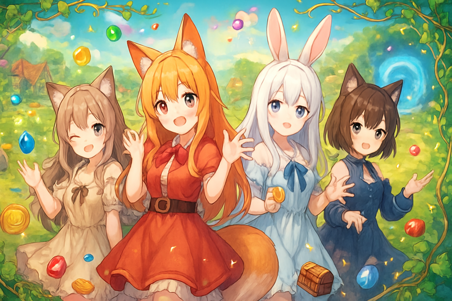 Furry Fantasy Clicker - Idle RPG by Jabali AI