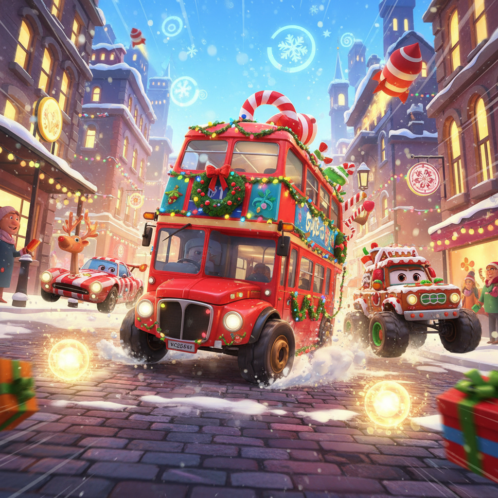 Jolly Bus Blitz - 3D Racing by Jabali AI