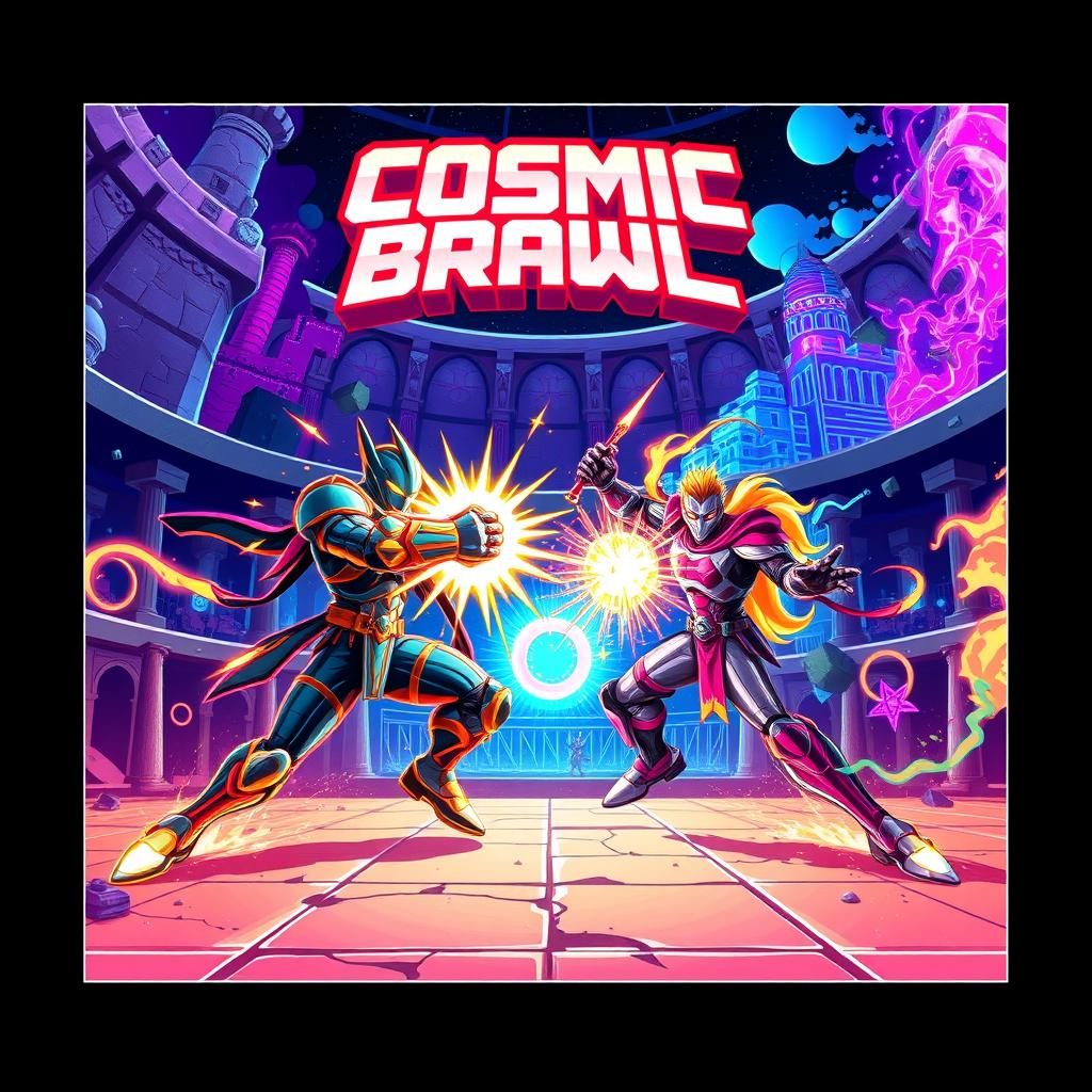 Cosmic Brawl - Maze Shooter Arcade by Jabali AI