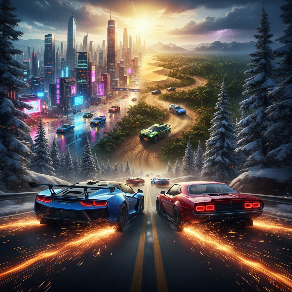Velocity Festival: Road Warfare - 3D Racing by Jabali AI