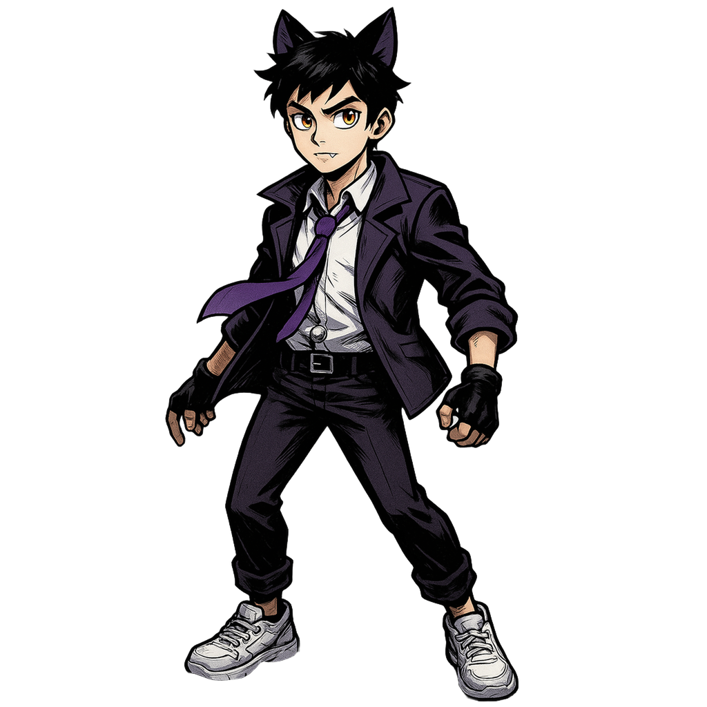 Catty Boy - Character Life Simulation by Jabali AI