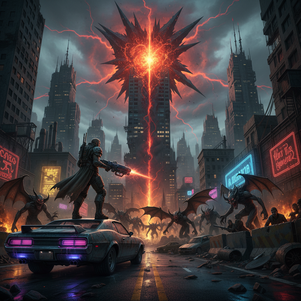 Infernal City Reckoning - 3D Open World by Jabali AI