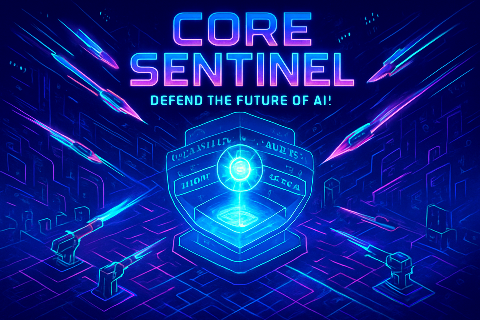 Core Sentinel - Strategic Defense Arcade by Jabali AI
