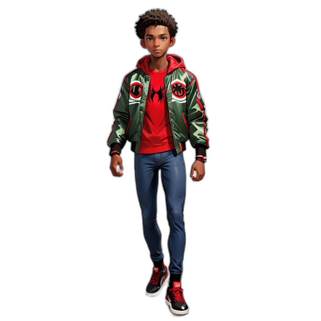 Miles Morales - Jabali AI Poster