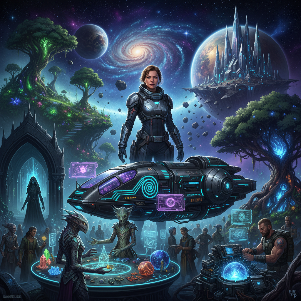 Starbound Traders - Adventure RPG by Jabali AI