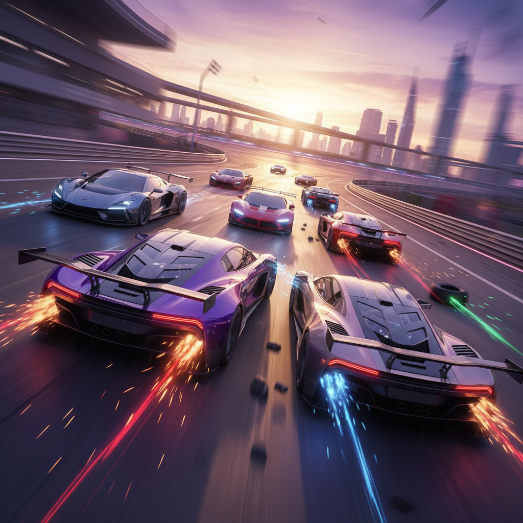 Velocity Combat: Arena Rivals - 3D Racing by Jabali AI