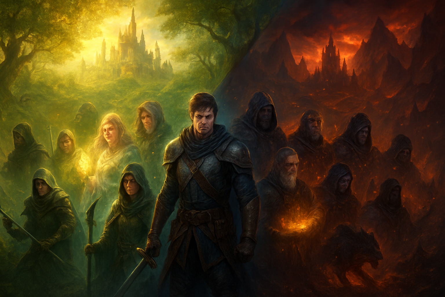 Factions of Light and Fury - Adventure RPG by Jabali AI