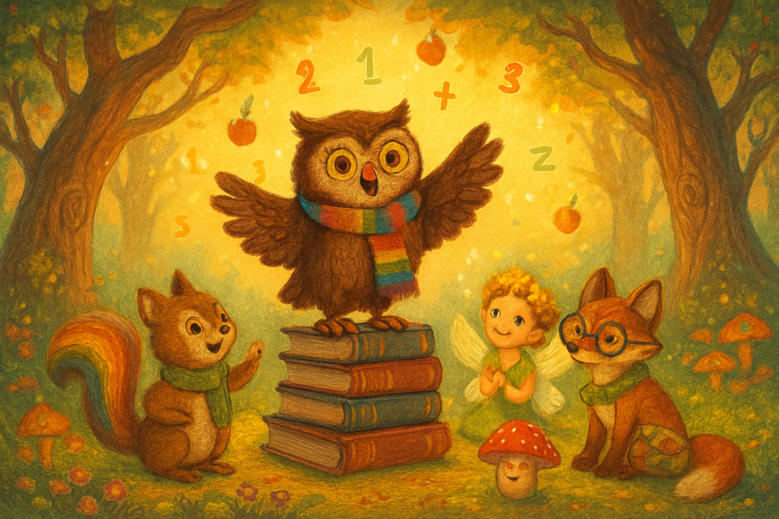 Magical Math Forest Quest - Trivia Game by Jabali AI