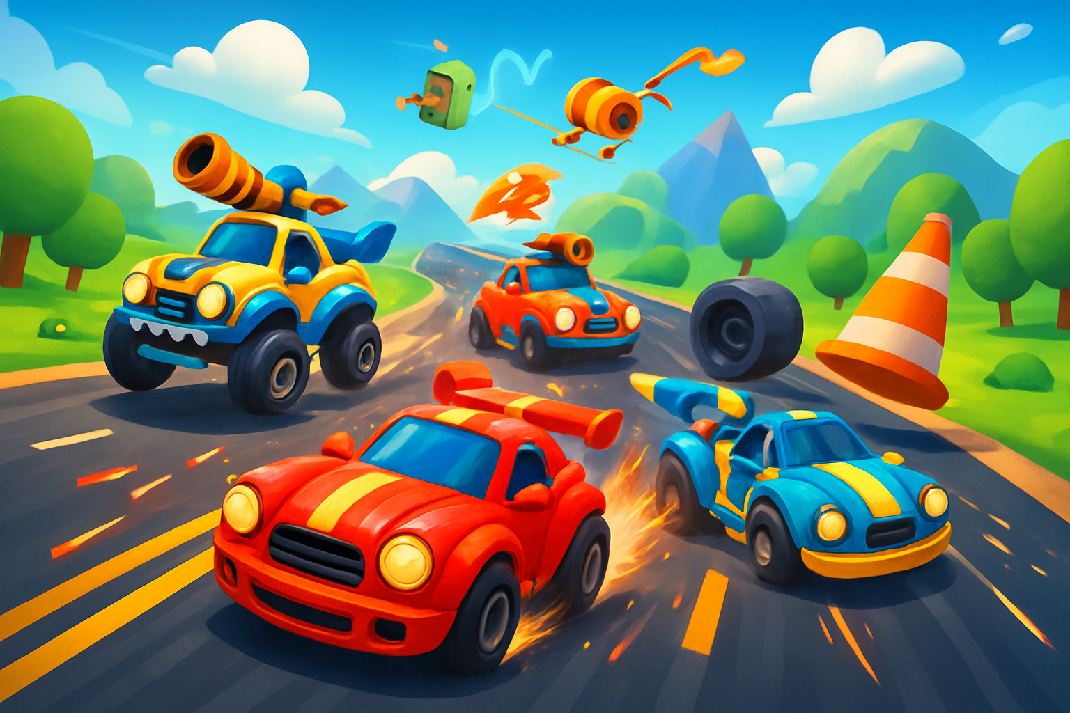 Highway Havoc - 3D Racing by Jabali AI