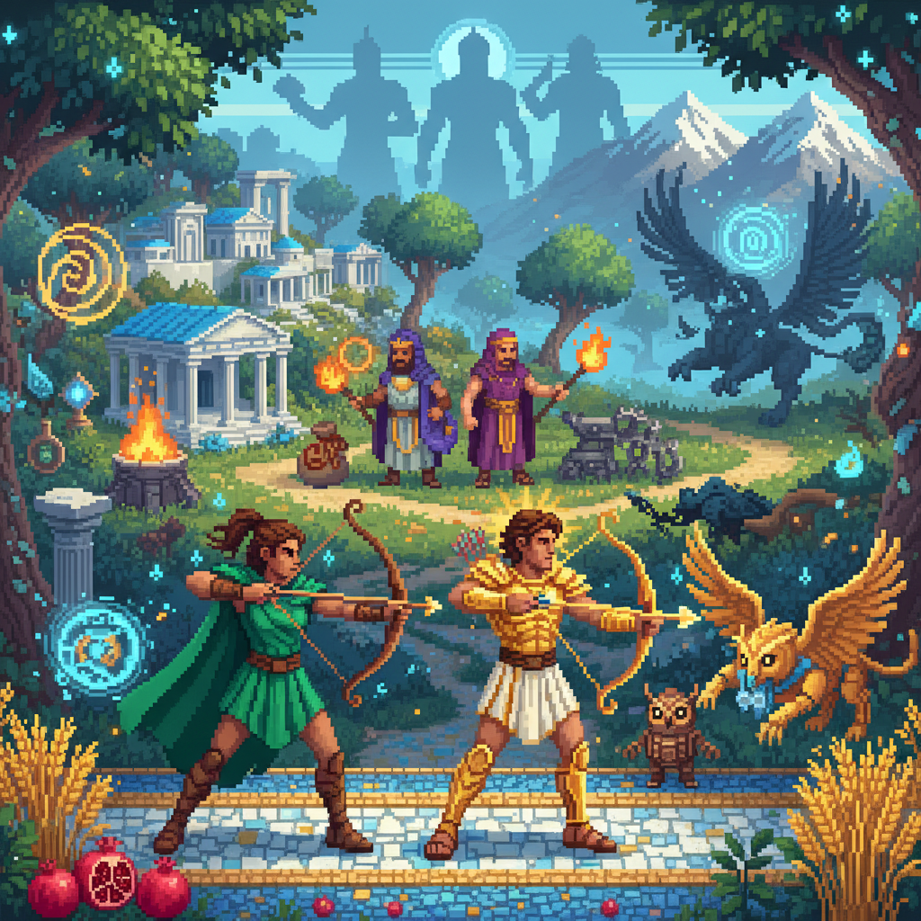 Olympian Quest - Adventure RPG by Jabali AI