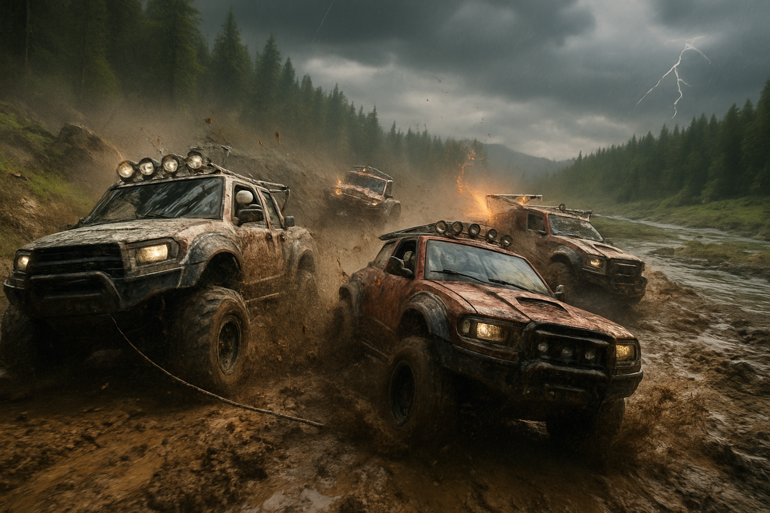 Mud War: Off-Road Rivals - 3D Racing by Jabali AI