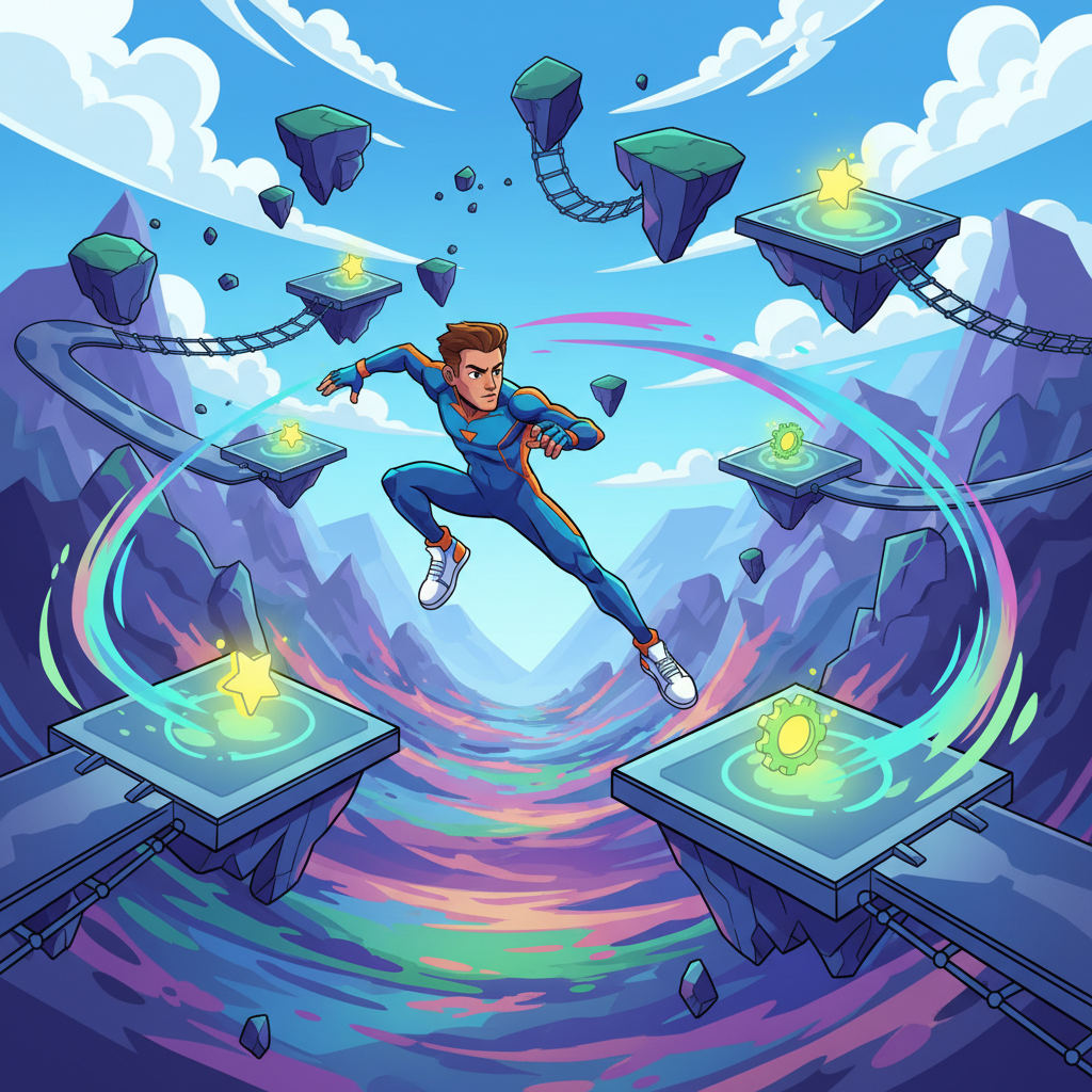 Temple Quest Run - Rhythm Platformer by Jabali AI