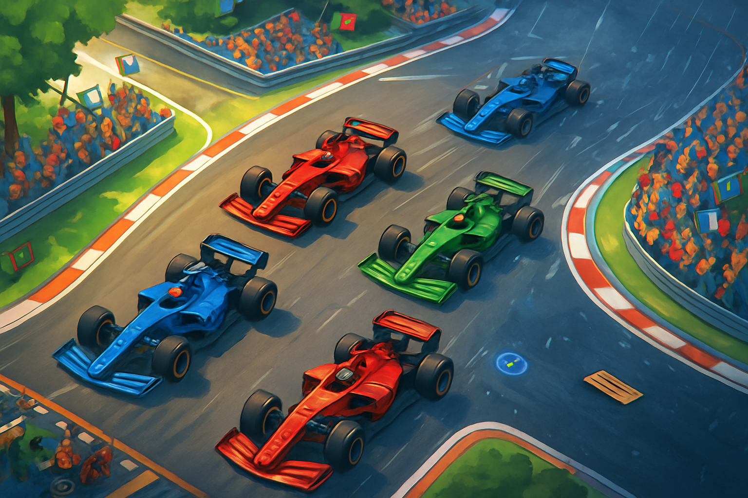 Circuit Clash: Championship Rivals - 3D Racing by Jabali AI