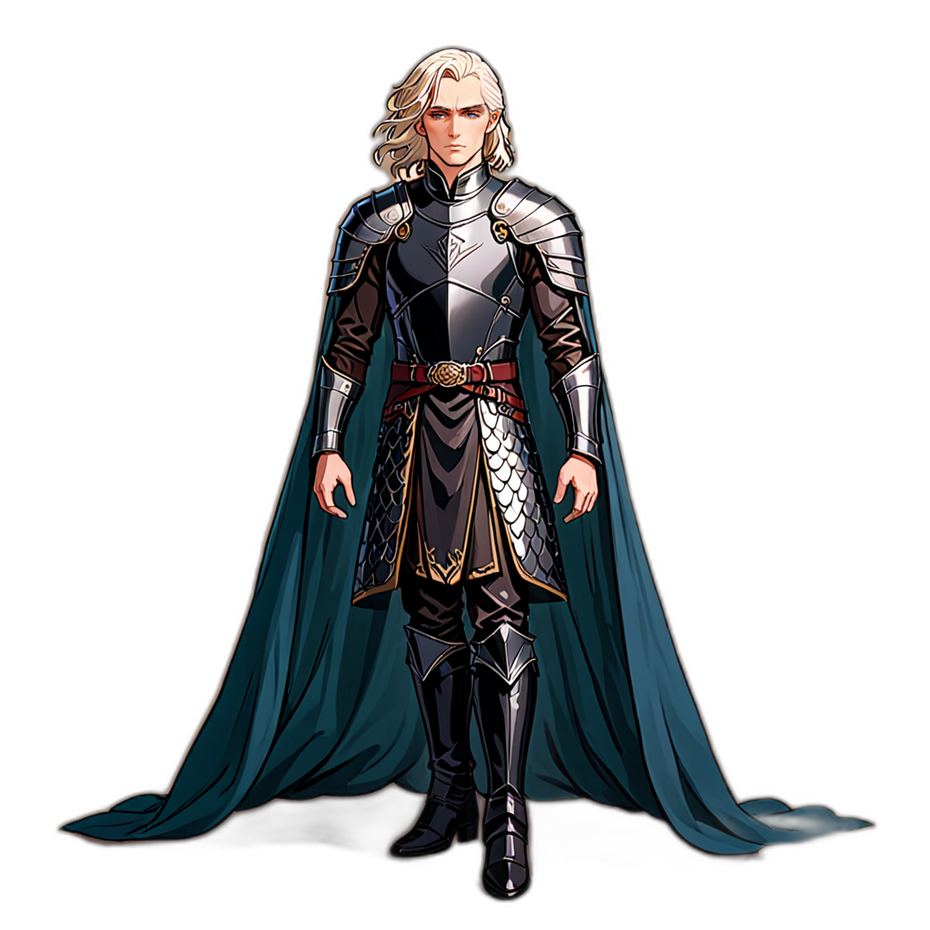 Aemond Targaryen - Jabali AI Poster