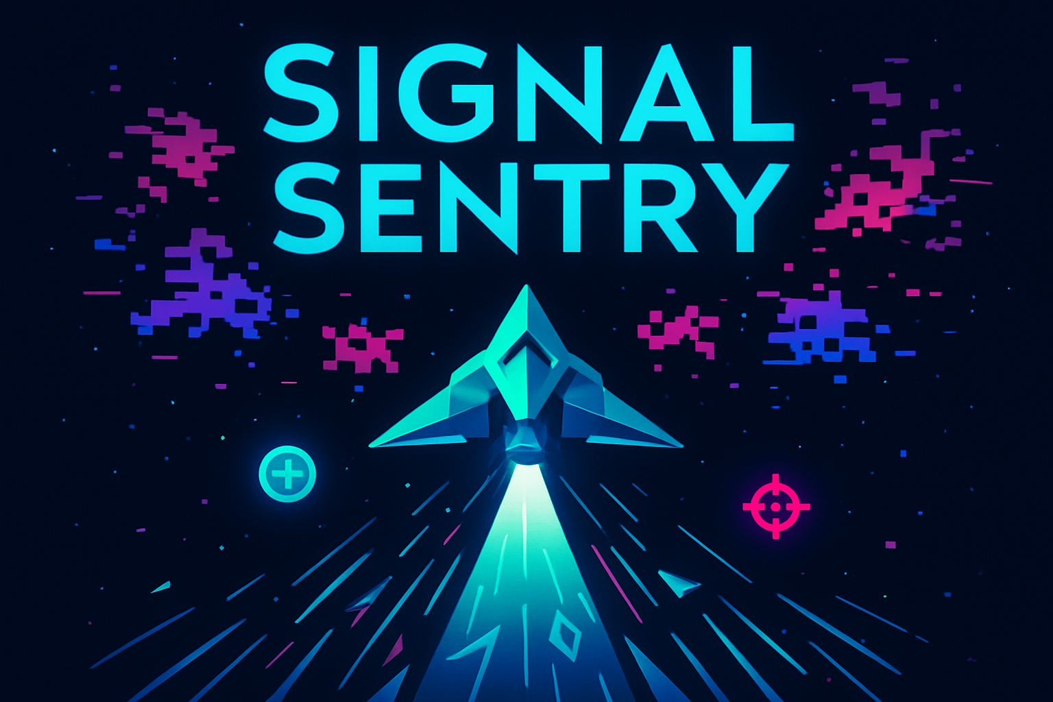 Signal Sentry - Fixed Shooter Arcade by Jabali AI