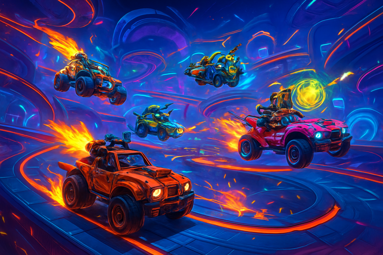 Mayhem Circuit - 3D Racing by Jabali AI