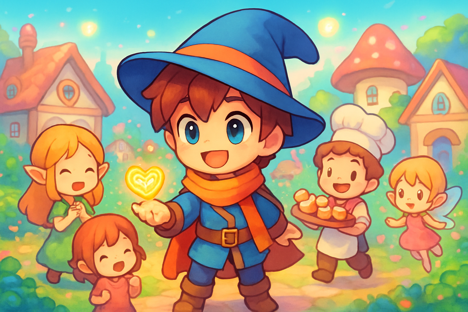 Chibi Forest Quest - Adventure RPG by Jabali AI