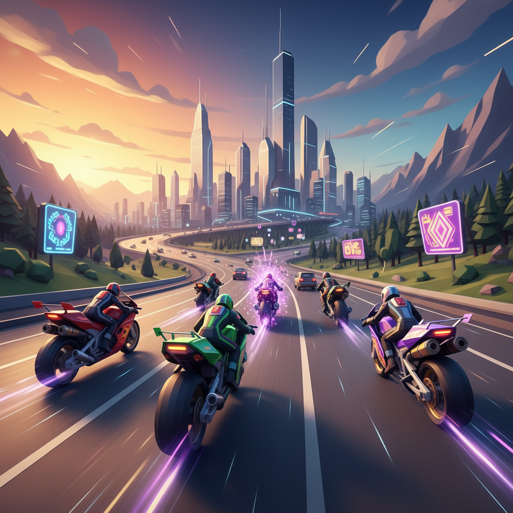 Highway Clash Riders - 3D Racing by Jabali AI